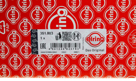 Фото 2 - Прокладка ГБК блока циліндрів ELRING 351.803