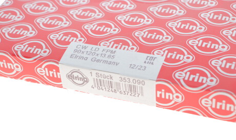 Фото 3 - Сальник колінвала ELRING 353.090 (353090)