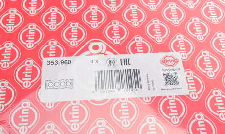 Фото 2 - Прокладка ГБЦ головки блока ELRING 353.960