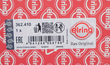 Фото 2 - Прокладка ГБК блока циліндрів ELRING 362.410 (362410)