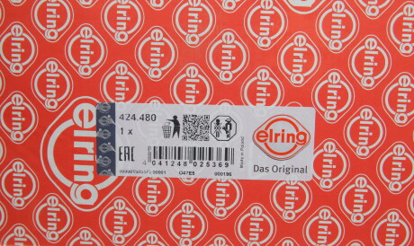 Фото 2 - Прокладка ГБЦ головки блока ELRING 424.480 (424480)