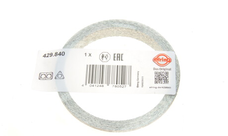 Фото 2 - Прокладка выхлопной системы ELRING 429.840 (429840)