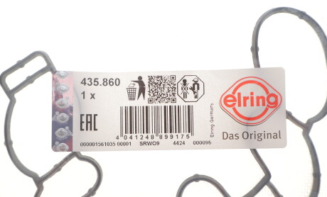Фото 2 - Прокладка впускного колектора ELRING 435.860 (435860)