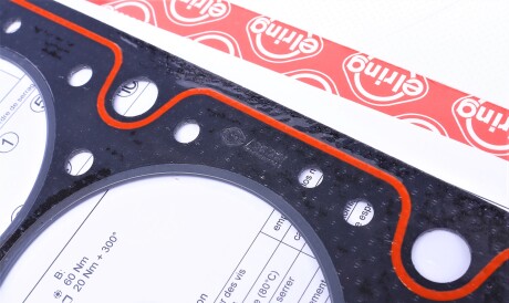 Фото 3 - Прокладка ГБЦ головки блока ELRING 436.651 (436651)