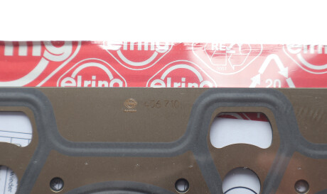 Фото 3 - Прокладка ГБЦ головки блока ELRING 456.710 (456710)