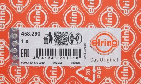 Фото 2 - Прокладка ELRING 458.290 (458290)