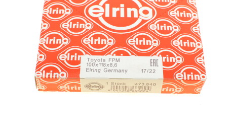 Фото 5 - Сальник колінвала ELRING 473.840 (473840)