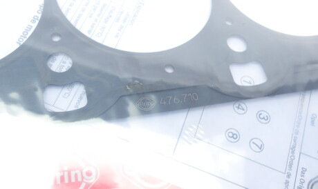 Фото 3 - Прокладка ГБЦ головки блока ELRING 476.710 (476710)