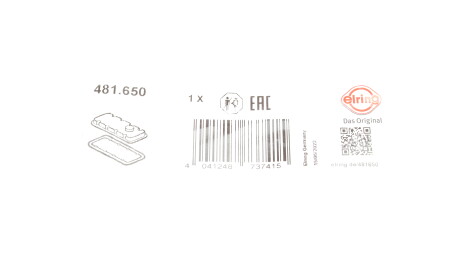 Фото 2 - Прокладка клапанной крышки ELRING 481.650 (481650)