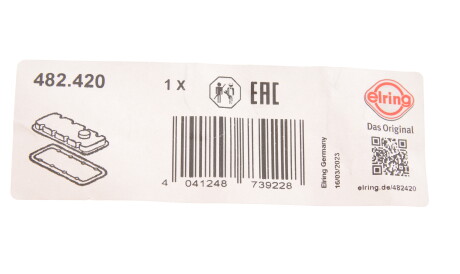 Фото 3 - Прокладка клапанної кришки ELRING 482.420 (482420)