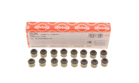 Фото 2 - Сальники клапанів ELRING 483.480 (483480)