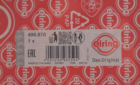 Фото 2 - Прокладка ELRING 490870