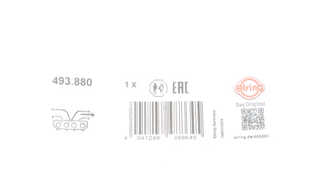 Фото 2 - Прокладка випускного колектора ELRING 493.880 (493880)