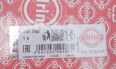 Фото 2 - Прокладки (комплект) ELRING 497.760 (497760)