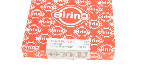 Фото 3 - Сальник колінвала ELRING 505.740 (505740)