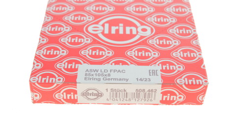 Фото 3 - Сальник коленвала ELRING 508.462 (508462)