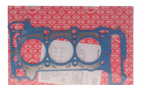 Прокладка ГБЦ Прав (товщина: 0,89мм) AUDI A4 B9, A5, A6 ALLROAD C8, A6 C8, A7, A8 D5, Q5, Q7, Q8 BENTLEY BENTAYGA, FLYING SPUR PORSCHE CAYENNE, MACAN, PANAMERA 2.9-3.0H 05.16- - ELRING 510.700