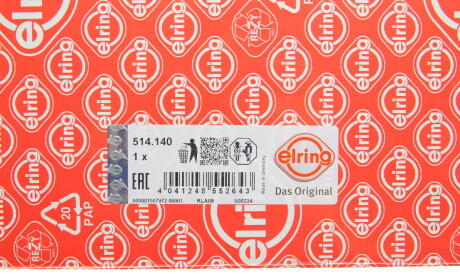 Фото 2 - Прокладка ГБЦ головки блока ELRING 514.140 (514140)