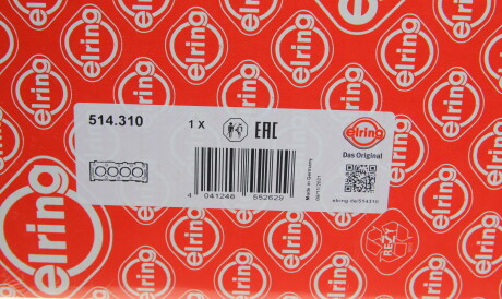 Фото 2 - Прокладка ГБЦ головки блока ELRING 514.310 (514310)