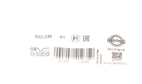 Фото 3 - Прокладка впускного коллектора ELRING 522.230 (522230)