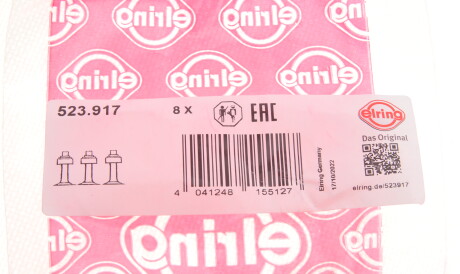 Фото 2 - Сальники клапанов ELRING 523.917 (523917)