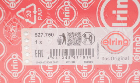 Фото 2 - Прокладка ГБК блока циліндрів ELRING 527.750 (527750)