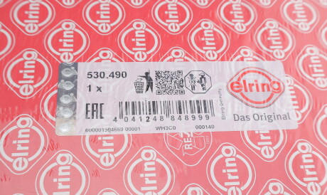 Фото 2 - Прокладка ГБК блока циліндрів ELRING 530490
