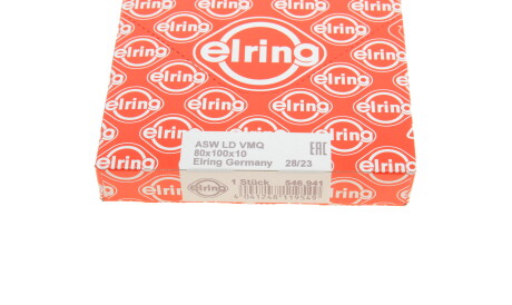 Фото 3 - Сальник колінвала ELRING 546.941 (546941)