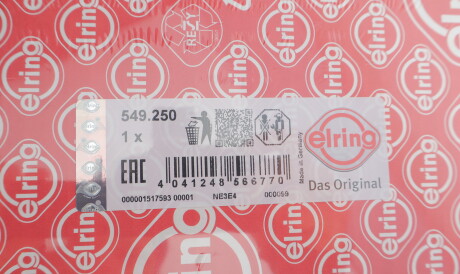 Фото 2 - Прокладка ГБЦ головки блока ELRING 549250