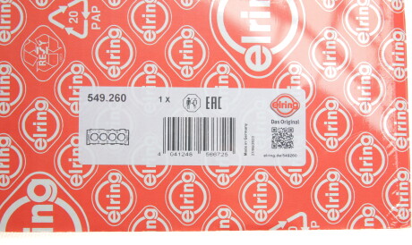 Фото 2 - Прокладка ГБЦ головки блока ELRING 549.260 (549260)