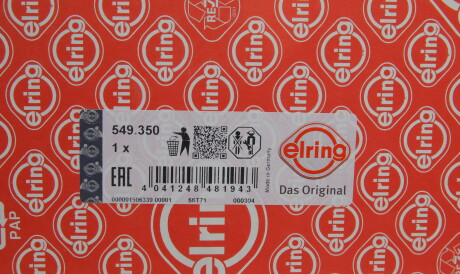 Фото 2 - Прокладка ГБЦ головки блока ELRING 549.350 (549350)