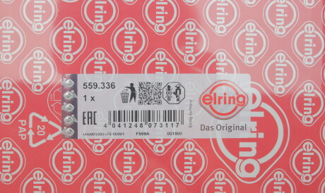 Фото 2 - Прокладка ГБЦ головки блока ELRING 559.336 (559336)