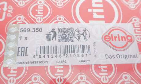 Фото 2 - Водяной насос ELRING 569.350 (569350)