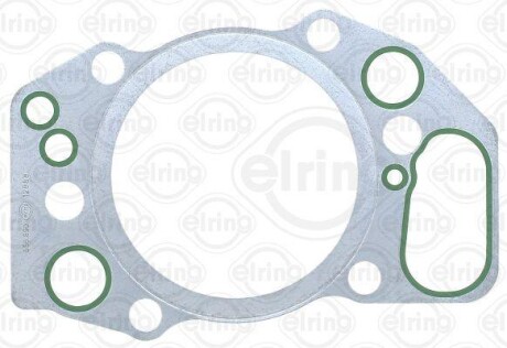 Прокладка ГБЦ (товщина: 1,25мм діаметр: 131,5мм) LIEBHERR A954C, 624, 634, LTM1100/4.2, LTM1500-8.1, 744, R906 ADVANCED, R906 CLASSIC, R914C, R916 ADVANCED, R916 CLASSIC, R926 ADVANCED - ELRING 586890