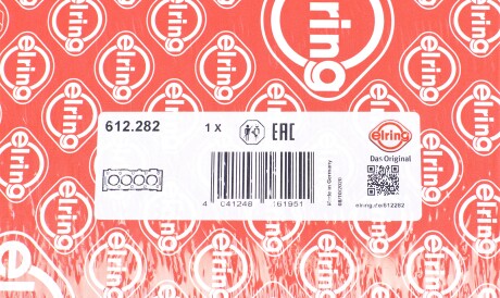 Фото 3 - Прокладка ГБК блока циліндрів ELRING 612.282 (612282)