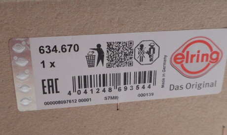 Фото 2 - Прокладки (комплект) ELRING 634.670 (634670)