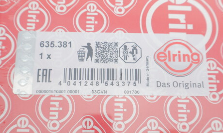 Фото 2 - Прокладки ELRING 635.381 (635381)