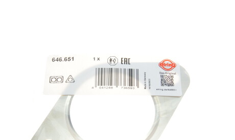 Фото 2 - Прокладка выхлопной системы ELRING 646.651 (646651)