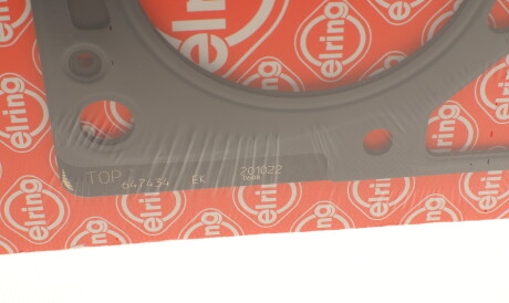 Фото 3 - Прокладка ГБЦ головки блока ELRING 647.434 (647434)