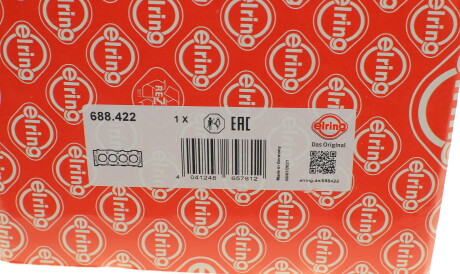 Фото 2 - Прокладка ГБЦ головки блока ELRING 688.422 (688422)