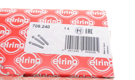Фото 3 - Болты головки блока цилиндров ELRING 708.240 (708240)