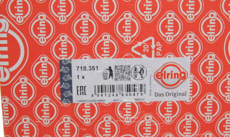 Фото 2 - Прокладка ГБЦ головки блока ELRING 718.351 (718351)