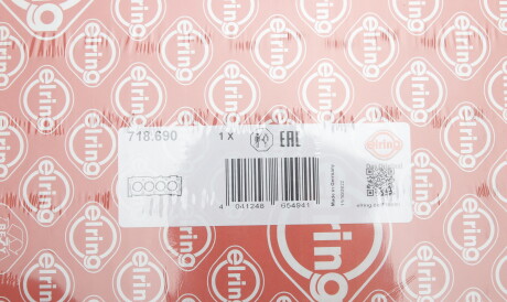 Фото 2 - Прокладка ГБК блока циліндрів ELRING 718.690 (718690)