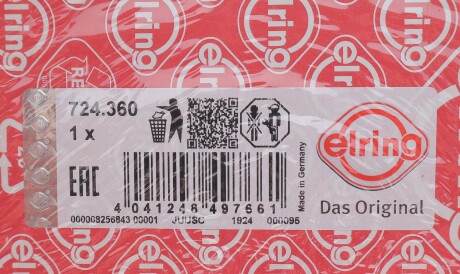 Фото 2 - Прокладка ELRING 724.360 (724360)