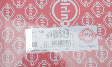 Фото 2 - Прокладка ГБК блока циліндрів ELRING 726.740 (726740)