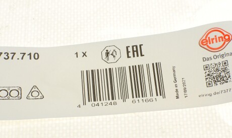 Фото 3 - Прокладка выхлопной системы ELRING 737.710 (737710)