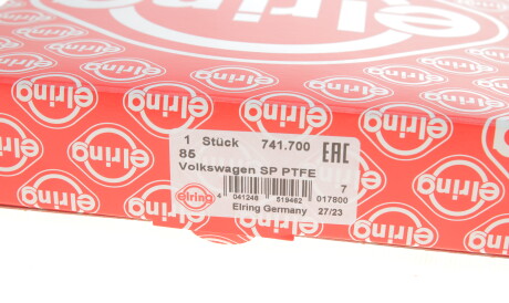 Фото 2 - Сальник колінвалу ELRING 741.700