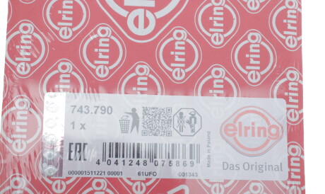 Фото 2 - Прокладка впускного коллектора ELRING 743.790 (743790)