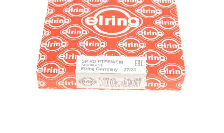 Фото 3 - Сальник колінвала ELRING 749.250 (749250)