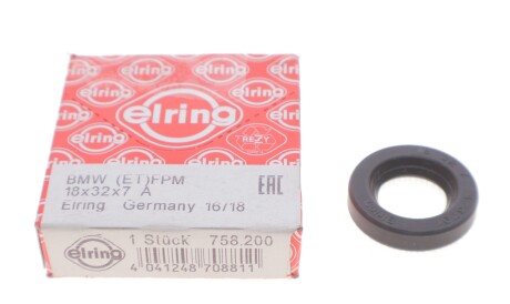 Фото 2 - Сальник трансмисии ELRING 758.200